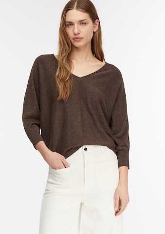 Pull-over COMMA en marron