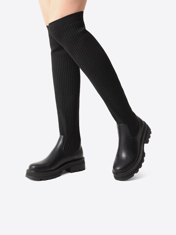 Boots 'DREAM PAIRS Damen Over-The-Knee-Stiefel' Dream Pairs en noir