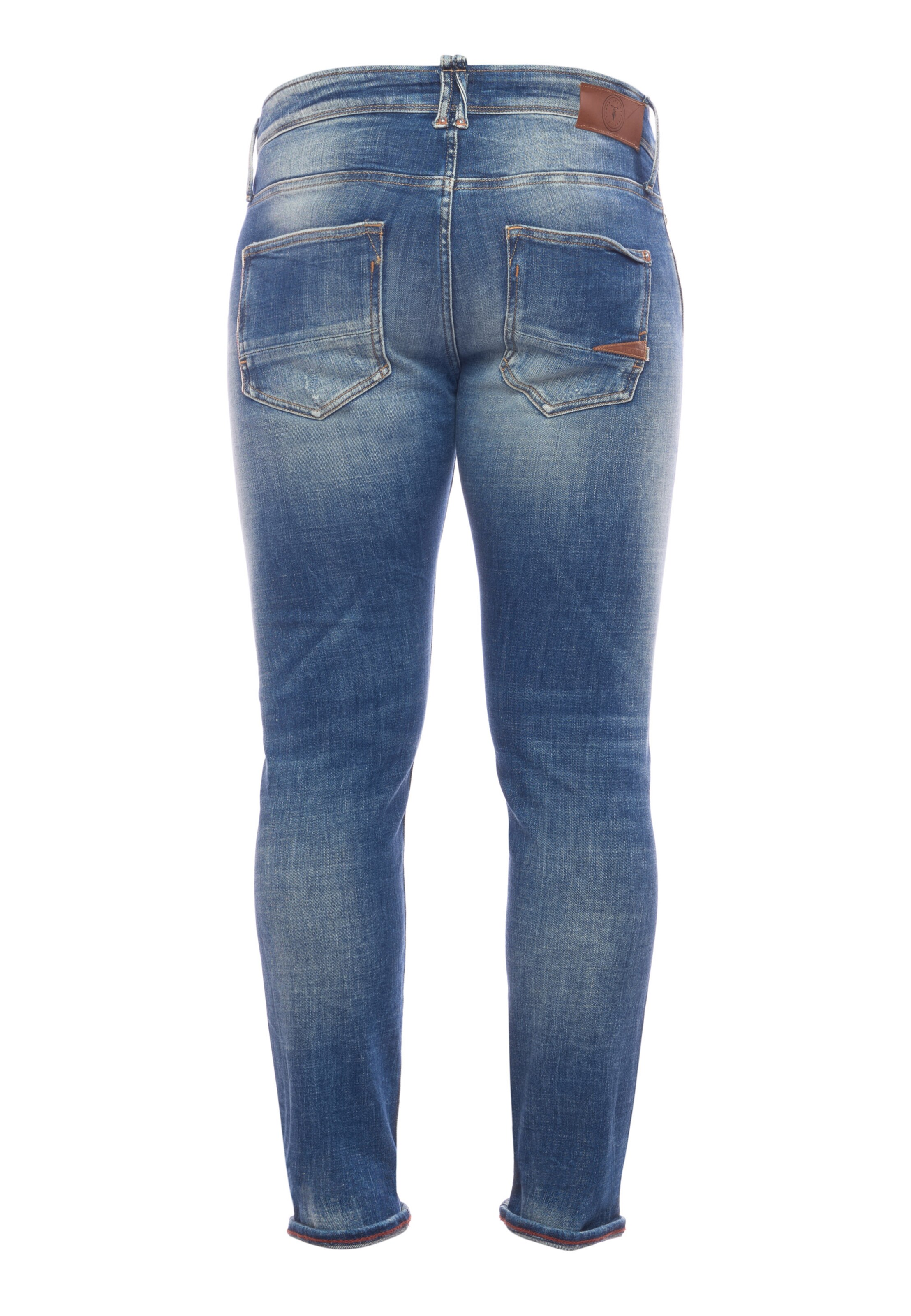 Effilé Jean Le Temps Des Cerises en bleu