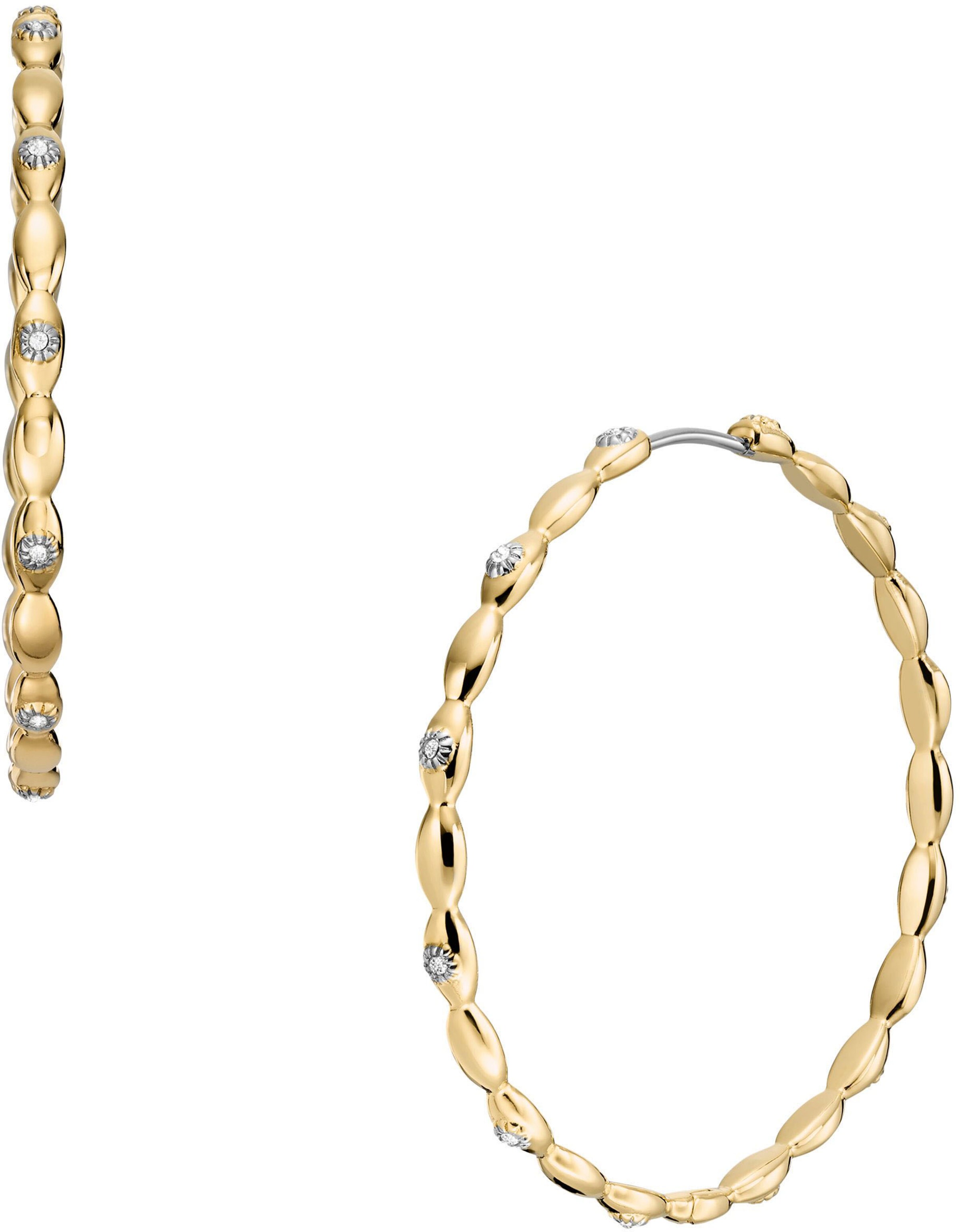 FOSSIL Ohrringe in Gold