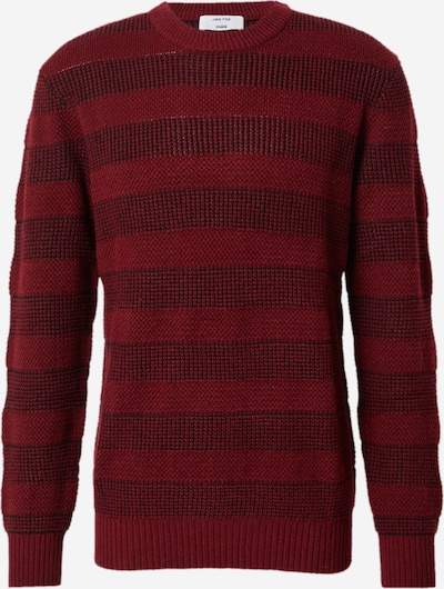 DAN FOX APPAREL Neulepaita 'Joost' värissä viininpunainen / musta, Tuotenäkymä
