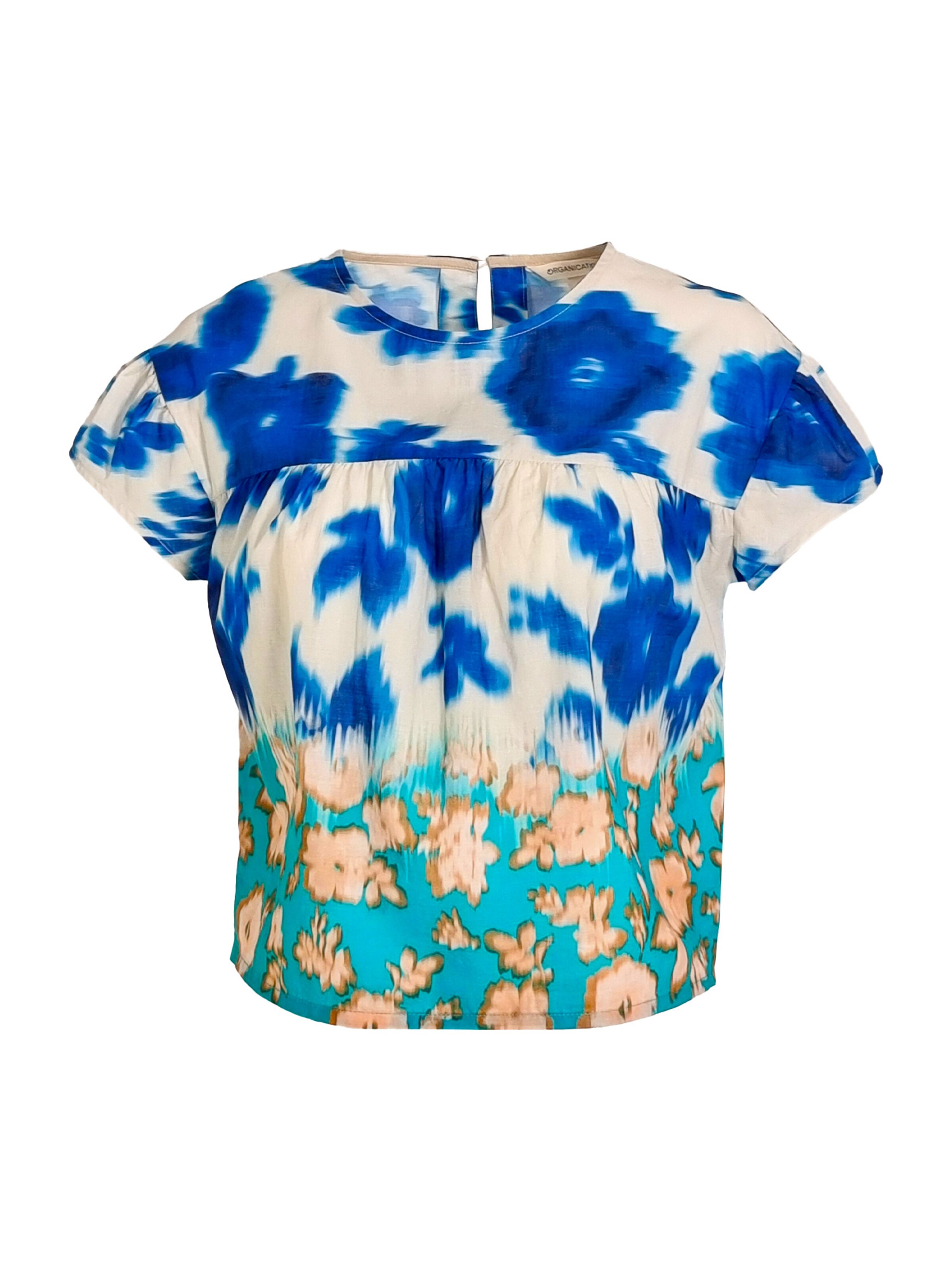 Organication Bluse in Mischfarben: Vorderseite