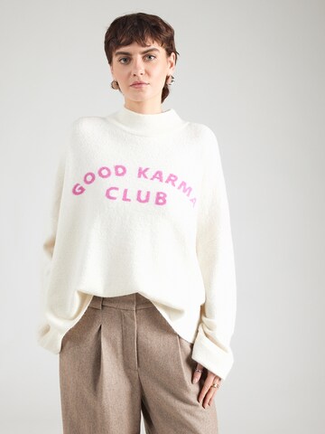 OH APRIL Pullover in Weiß: Vorderseite