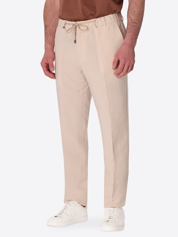 Loosefit Pantaloni con piega frontale 'Alloro' di Distretto12 in beige: frontale