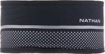 NATHAN Athletic Headband 'Hyper Night' in Black: front
