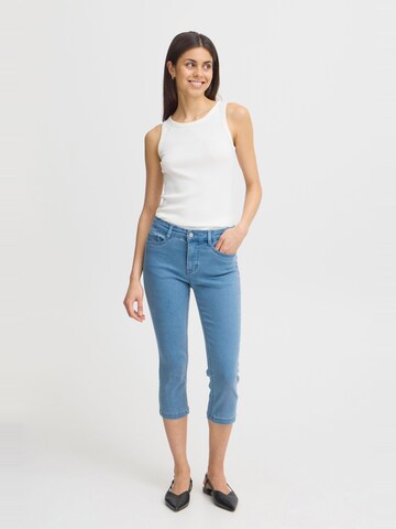 Fransa - Slimfit Vaquero 'Luxe' en azul