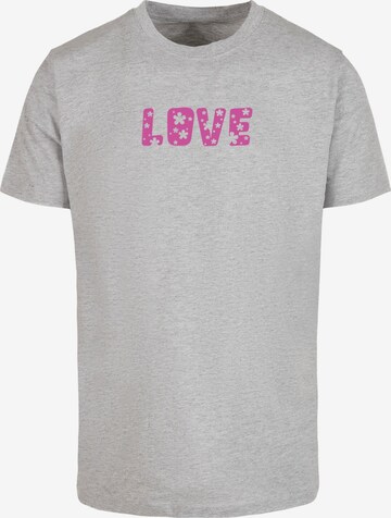 T-Shirt 'Valentines Day' Merchcode en gris : devant