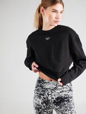 Reebok - Sweatshirt de desporto em preto