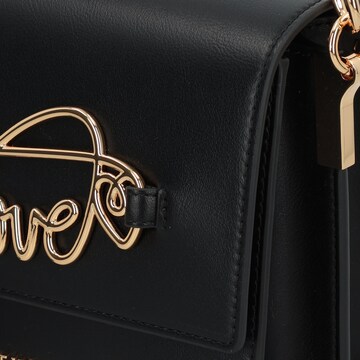 Borsa a spalla 'Script' di Love Moschino in nero