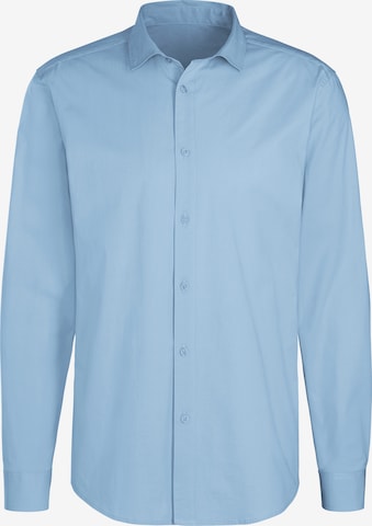 JOHN DEVIN Business Shirt in Blue: front