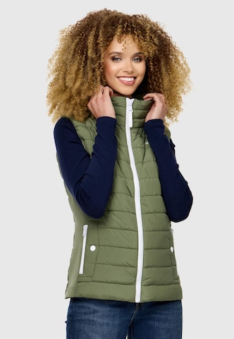 MARIKOO Vest 'Reimii' in Green: front