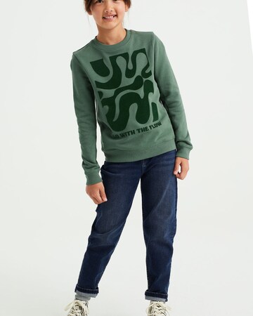 WE Fashion Sweatshirt in Grün