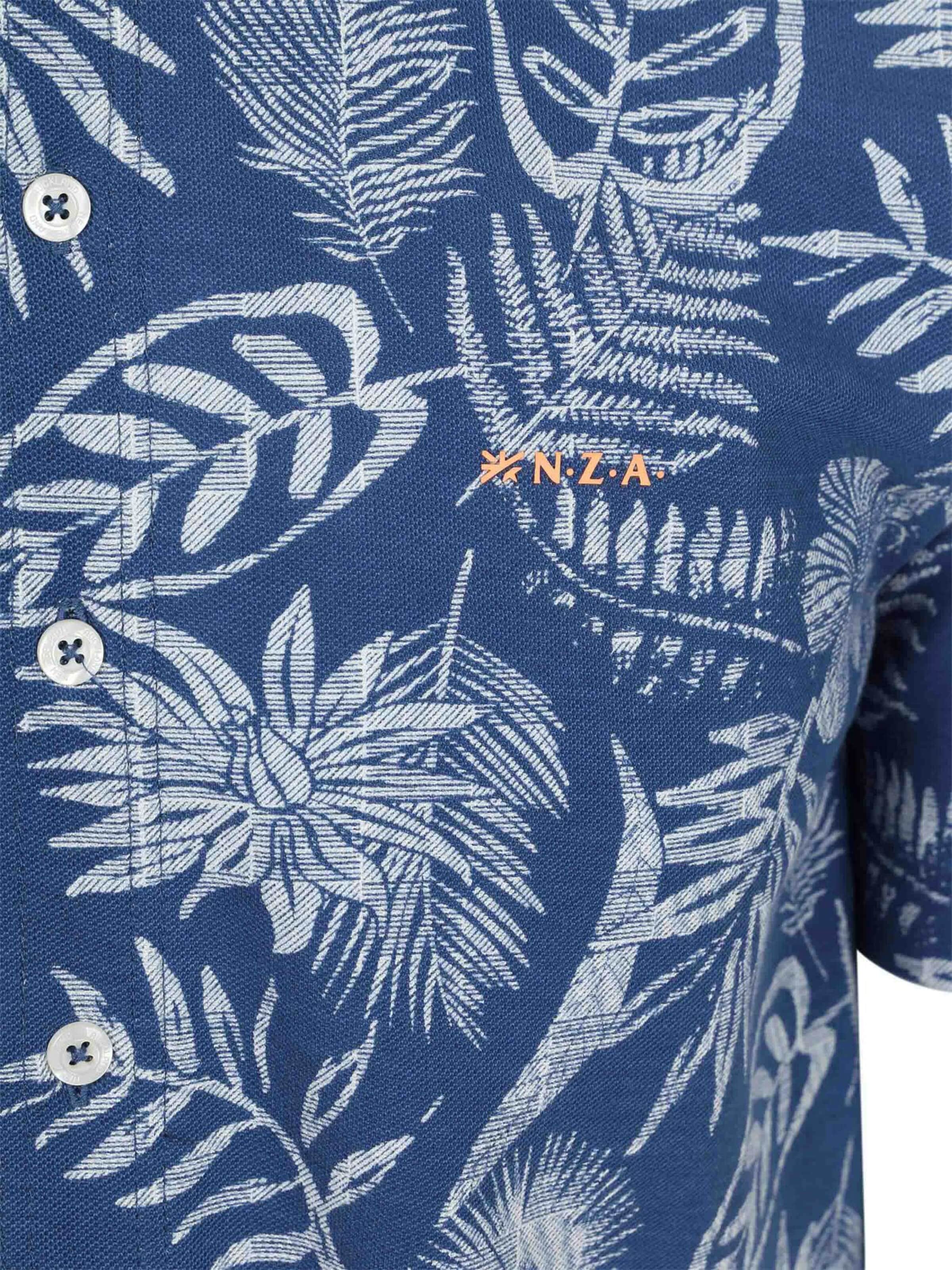 Fit confort Chemise NZA New Zealand Auckland en bleu