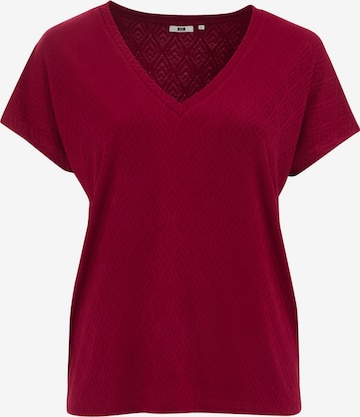 WE Fashion Shirt in Red: front