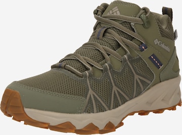 COLUMBIA - Sapatilha de desporto 'PEAKFREAK II MID OUTDRY' em verde: frente