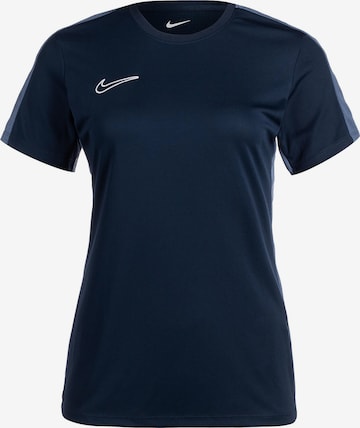 T-shirt fonctionnel 'Academy 23' NIKE en bleu : devant