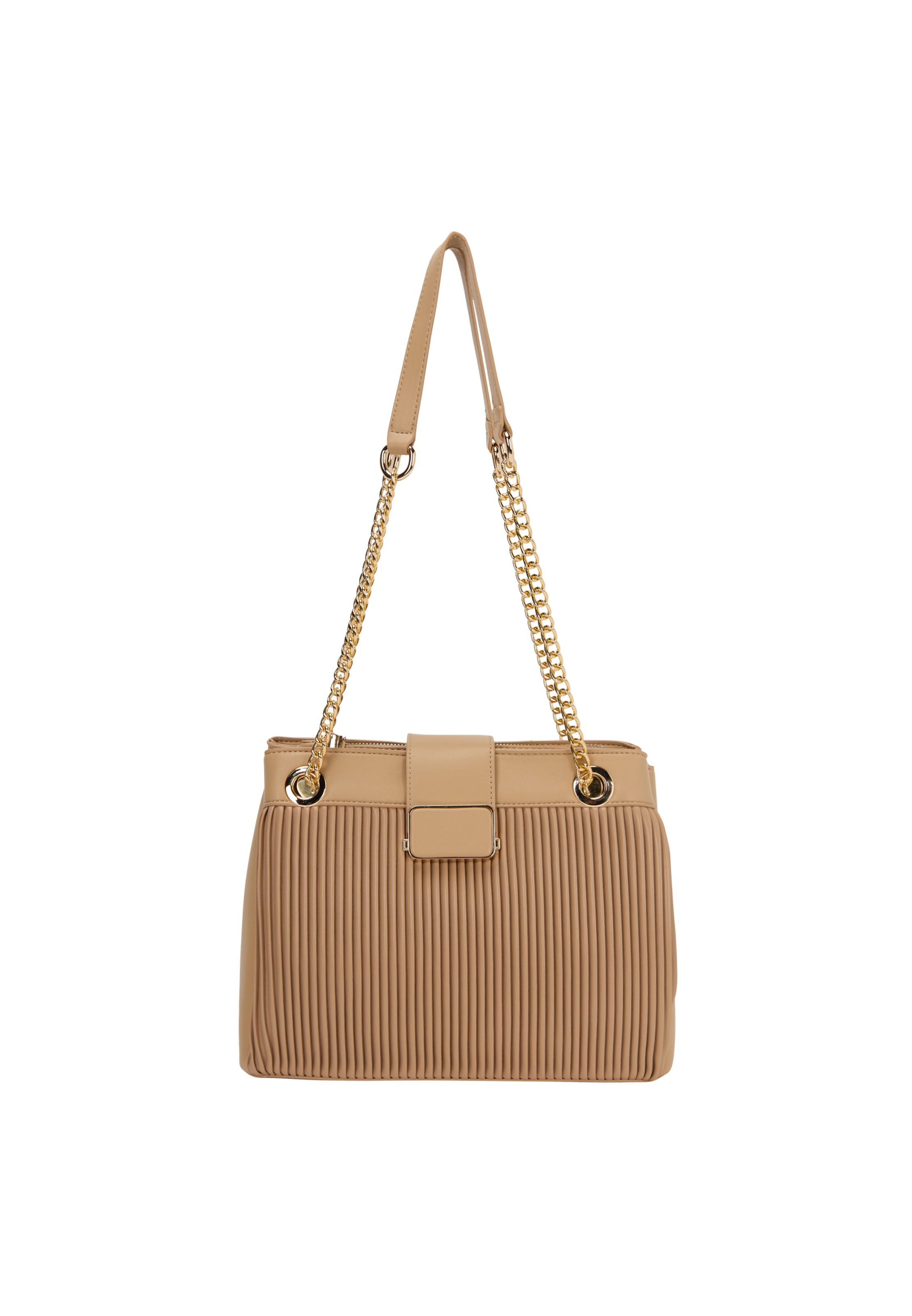 faina Schoudertas 'Back To Office' in Beige: voorkant