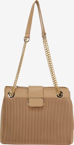 NAEMI - Mala de ombro em bege: frente