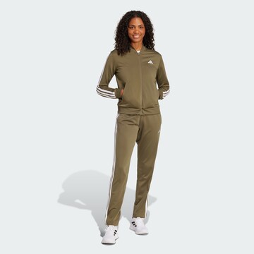 Survêtement 'Essentials' ADIDAS SPORTSWEAR en vert : devant