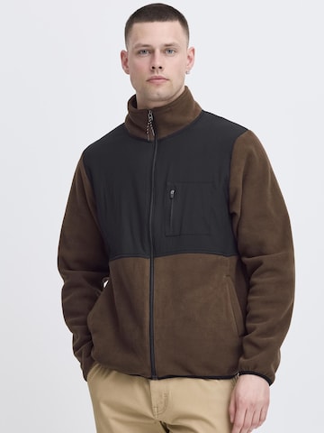 BLEND - Sudadera con cremallera ' BHMARIO ' en marrón
