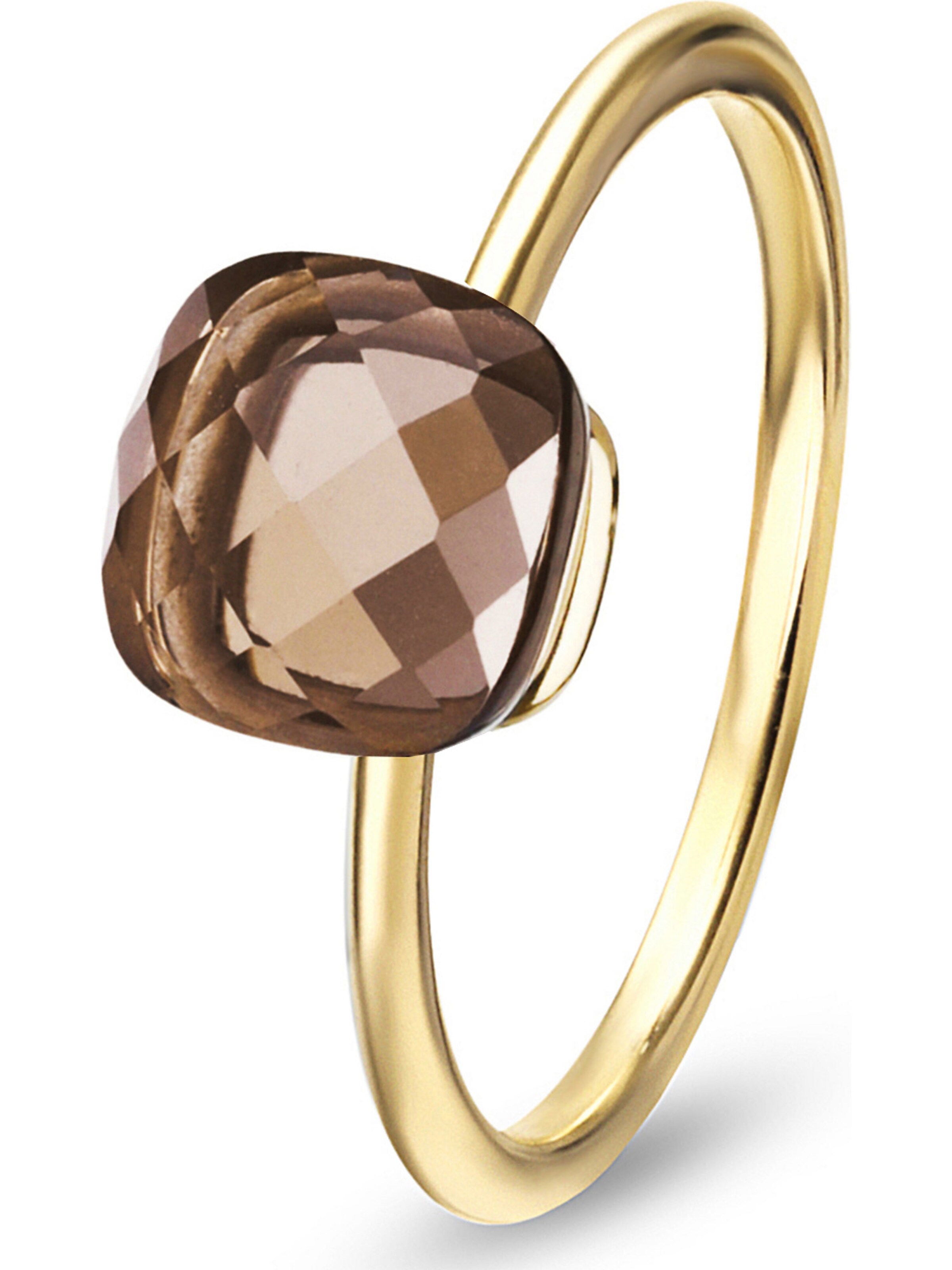 CHRIST Ring in Gold: Vorderseite