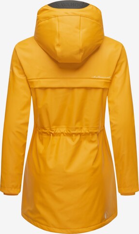 NAVAHOO Prechodný kabát 'Rainy Forest' - Žltá