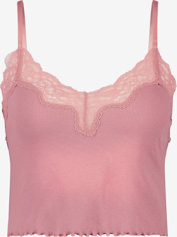 hunkemöller x NA-KD Pajama Shirt 'Mia' in Pink: front