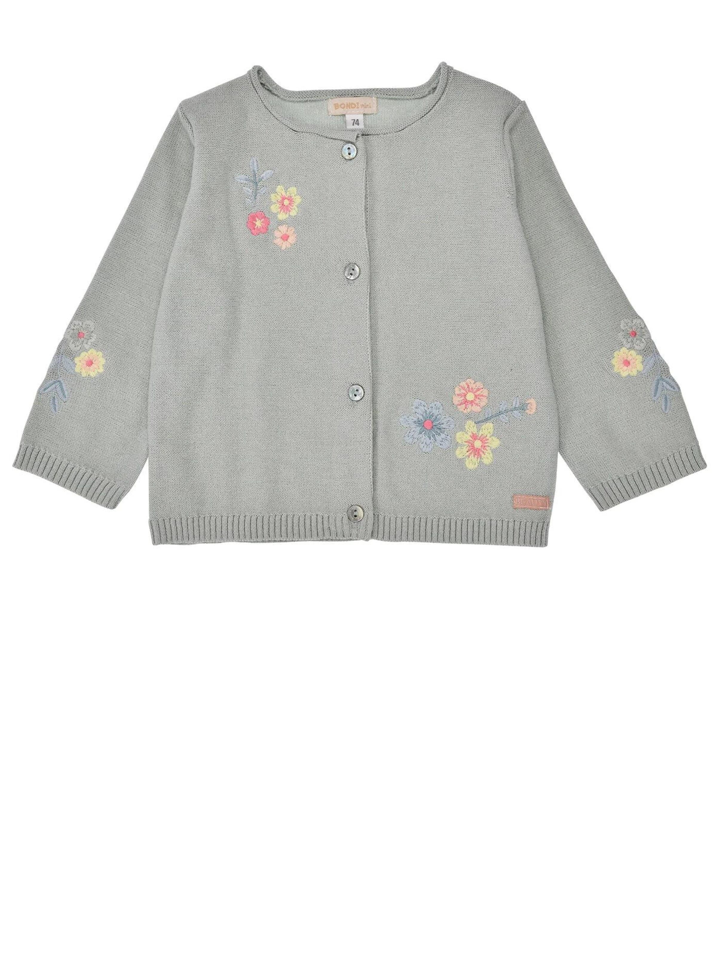 BONDI Strickjacke‌ in Grün: Vorderseite