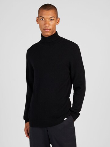 NORSE PROJECTS - Jersey 'Kirk' en negro: frente