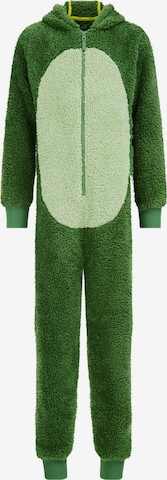WE Fashion Pajamas in Green: front