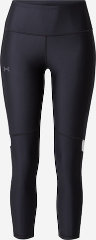 UNDER ARMOUR Skinny Sportbroek in Zwart: voorkant