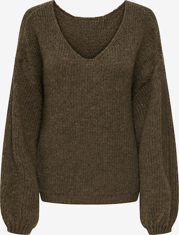 JDY Sveter 'JDYDINEA' - Hnedá: predná strana