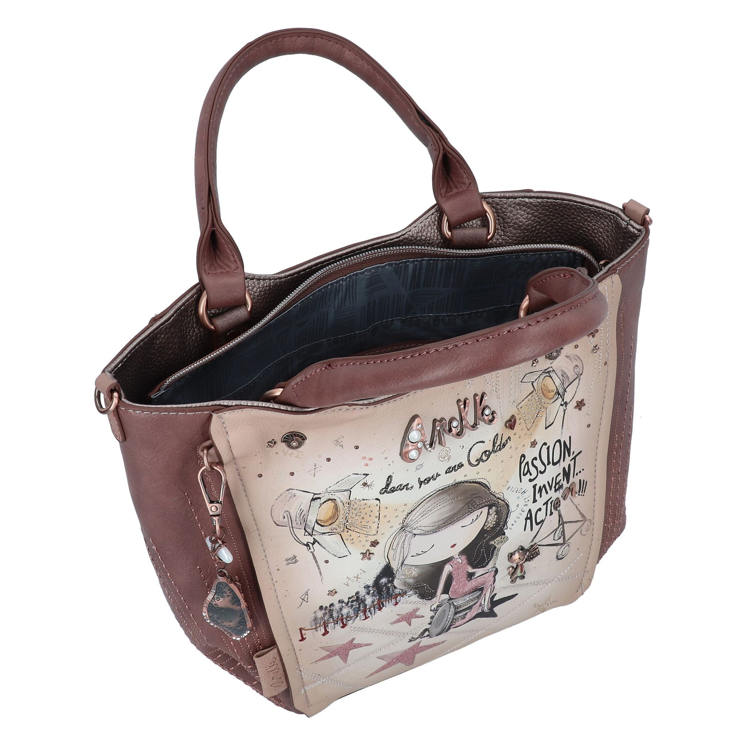 Anekke Handtasche 'Hollywood' in Beige
