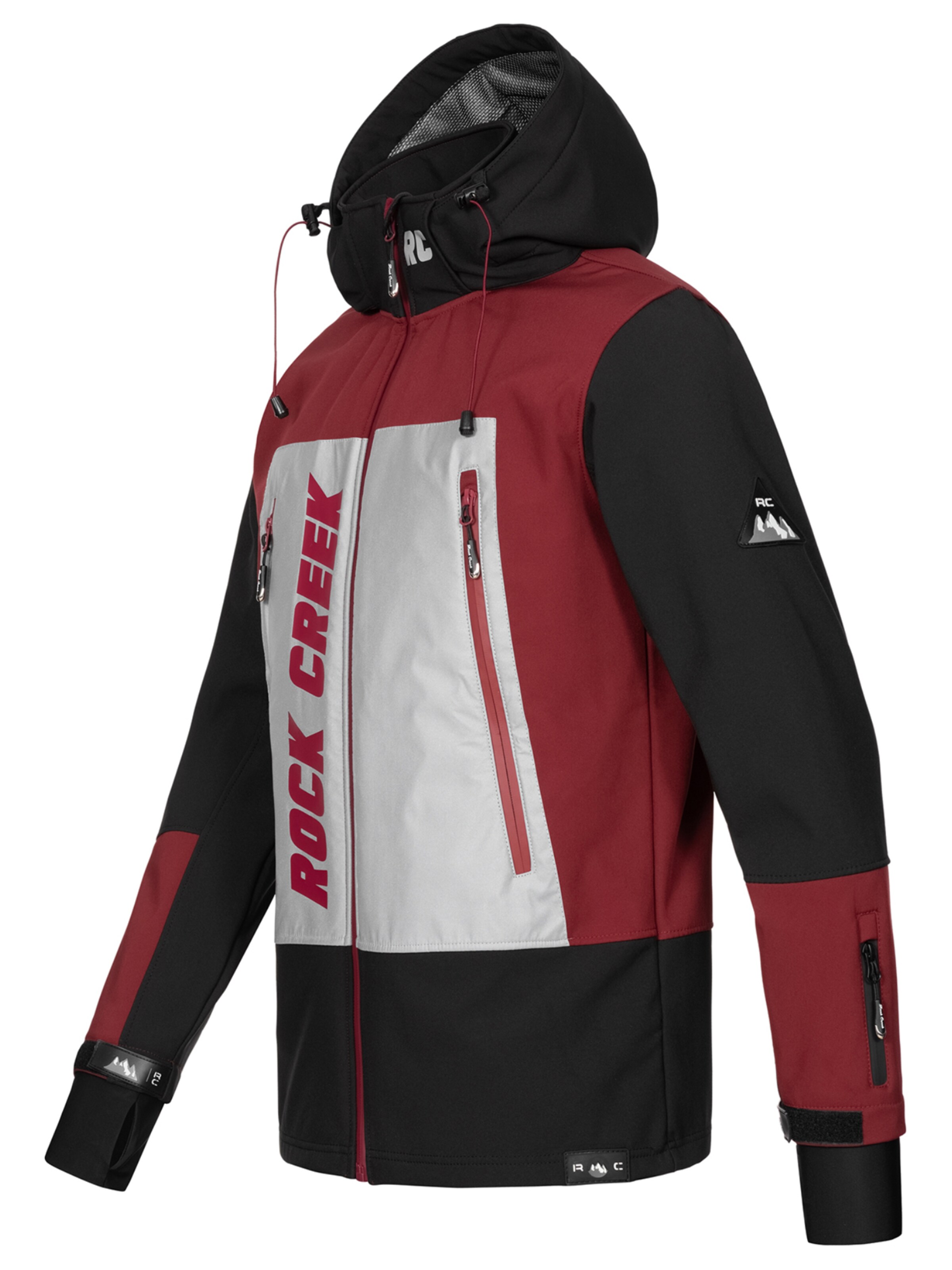 Rock Creek Funktionsjacke in Rot