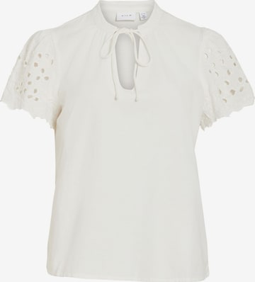 VILA - Top en blanco: frente