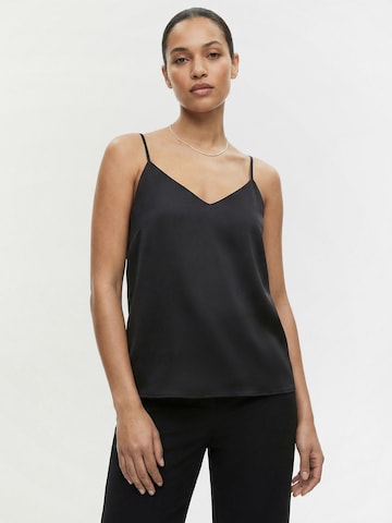 Everly Τοπ σε μαύρο: μπροστά