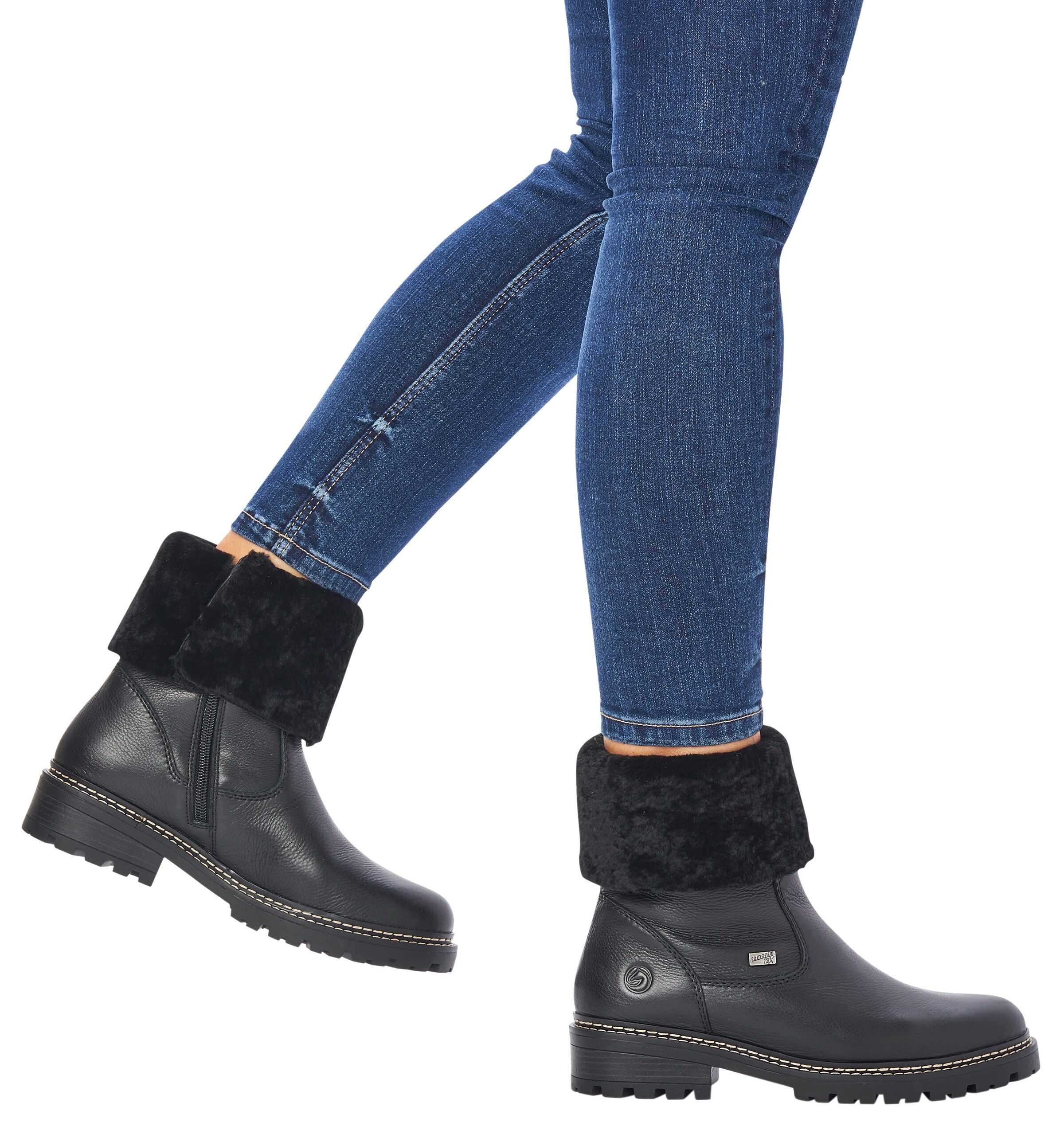 REMONTE Stiefelette in Schwarz