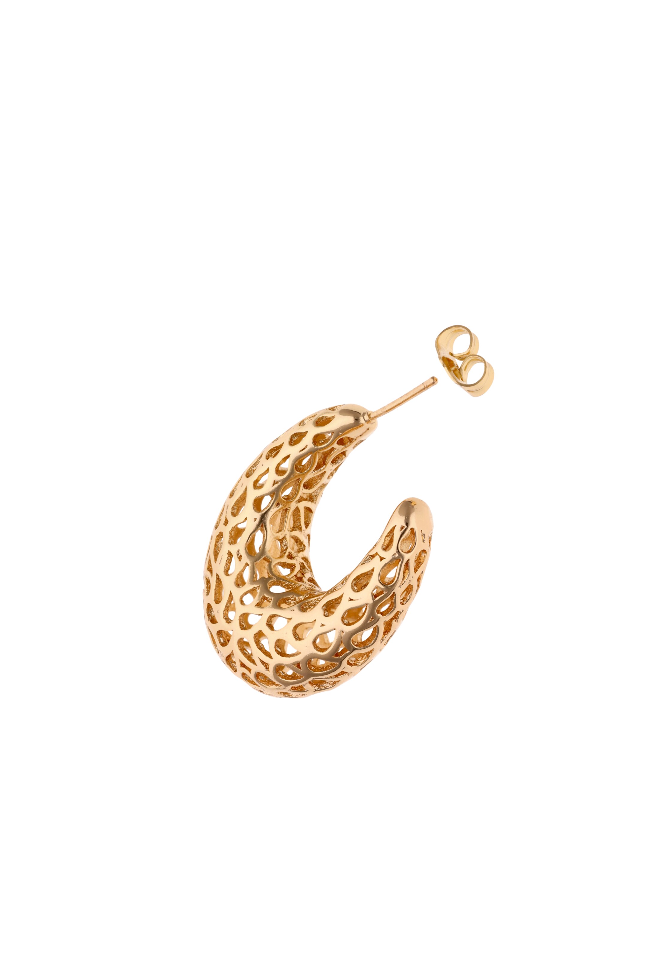 Boucles d'oreilles faina en or
