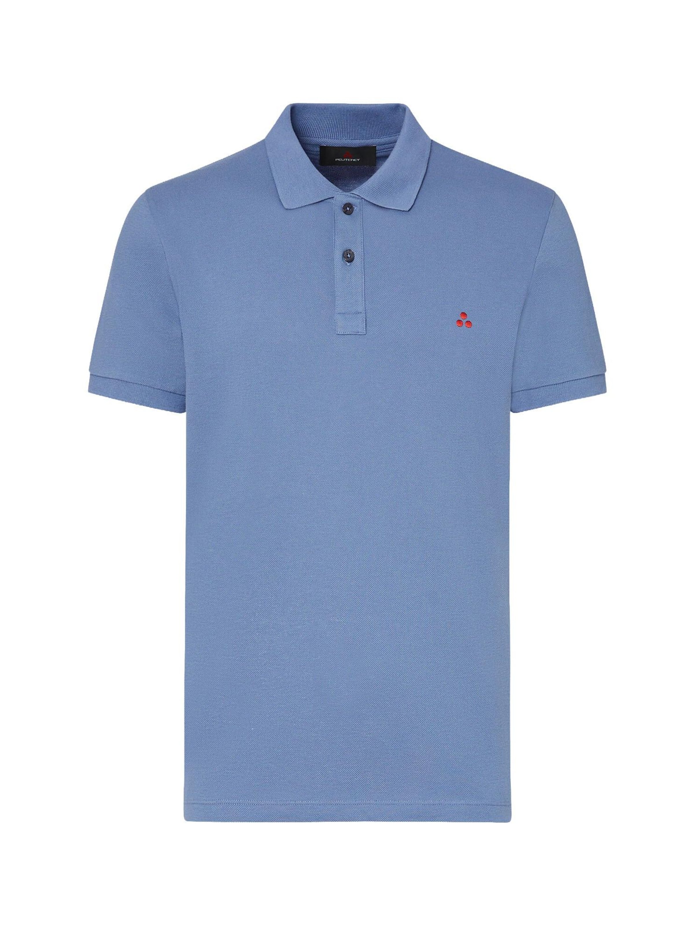 Peuterey Shirt 'PEUTEREY ZENO 02 T-Shirt e Polo'‌‌‌‌‌‌‌‌‌‌ in taubenblau, Produktansicht