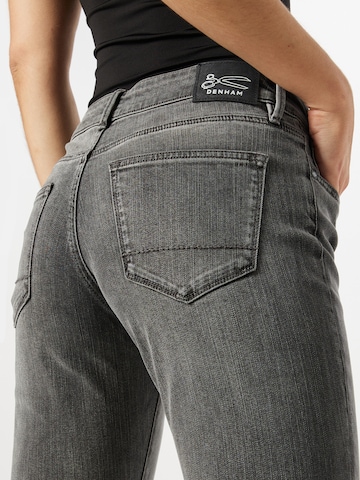 DENHAM Slimfit Jeans 'MONROE' in Grau