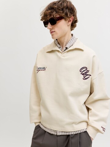 JACK & JONES - Sudadera en blanco