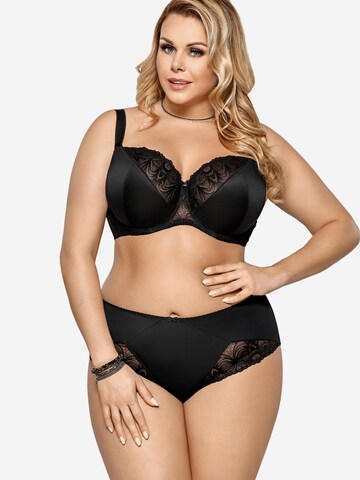 Gorsenia Slip 'K426 Casablanca' in Zwart: voorkant