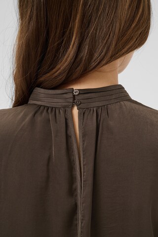 SAINT TROPEZ Blouse 'AileenSZ' in Brown