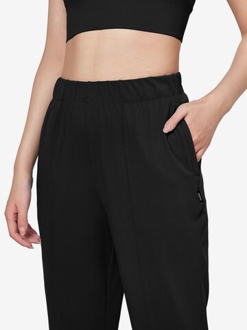 Yvette Sports Regular Workout Pants 'Moonlight' in Black