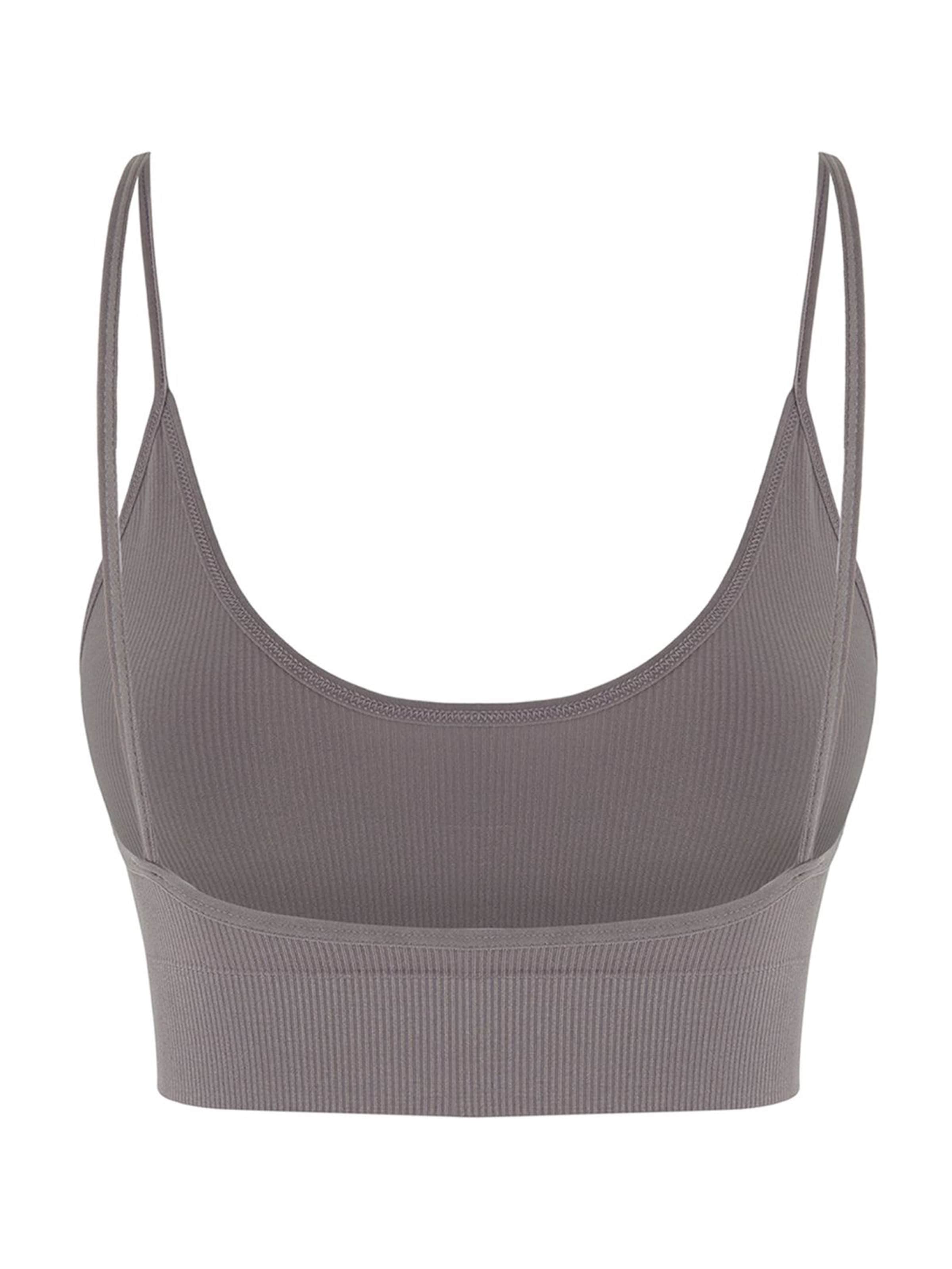 Trendyol - Soutien Bustier Soutien em cinzento