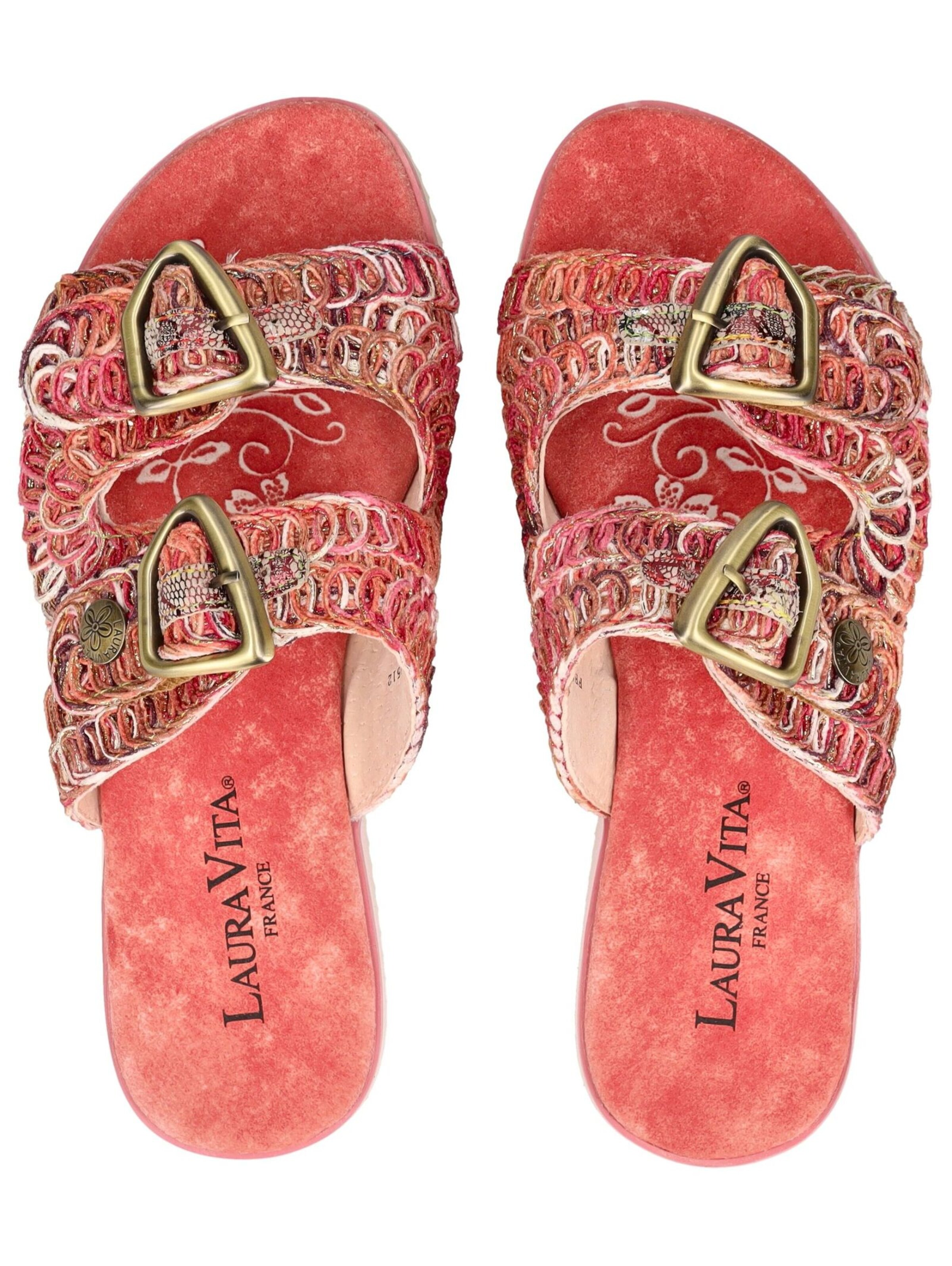 Zoccoletto di Laura Vita in rosso