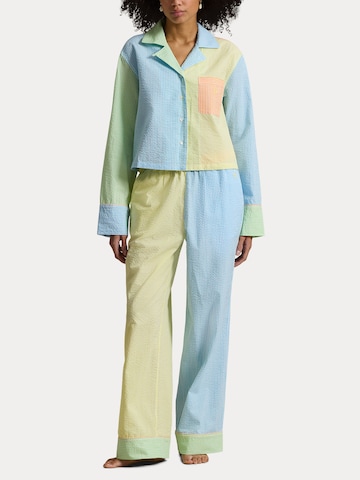 Polo Ralph Lauren Pyjama ' Scallop Seersucker ' in Gemengde kleuren