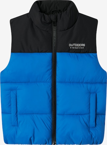 Gilet 'NMMMOLE' NAME IT en bleu : devant