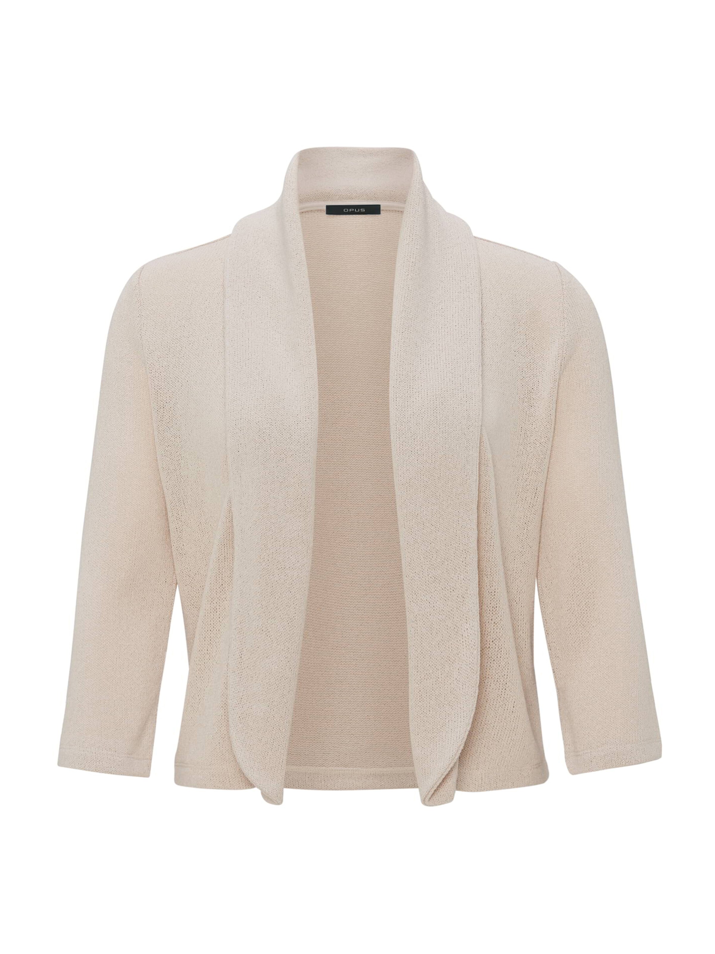 OPUS Knit cardigan 'Sandrine' in Beige: front