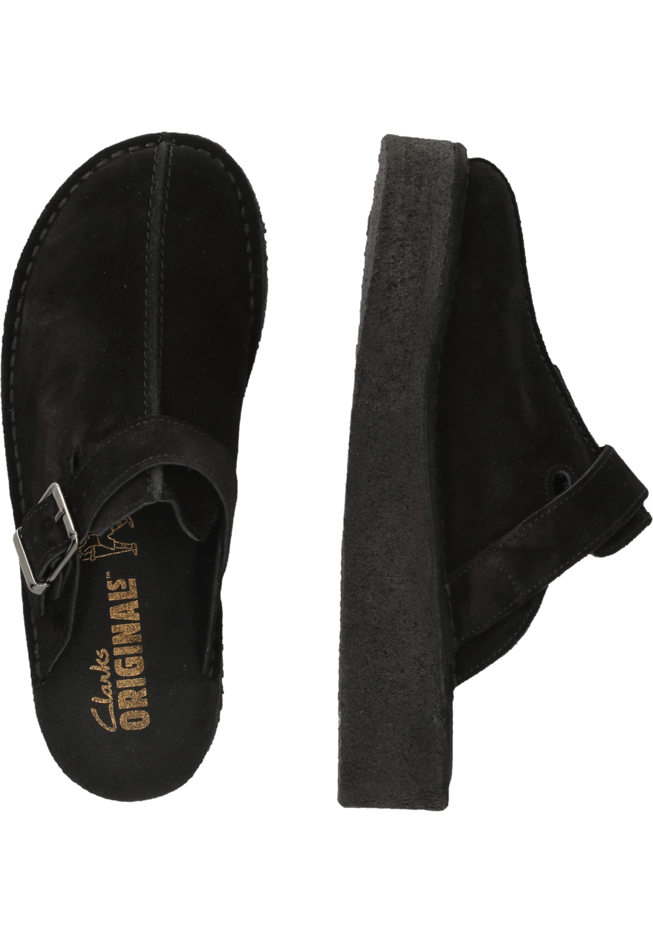 CLARKS Slipper 'TrekWedge' in Black